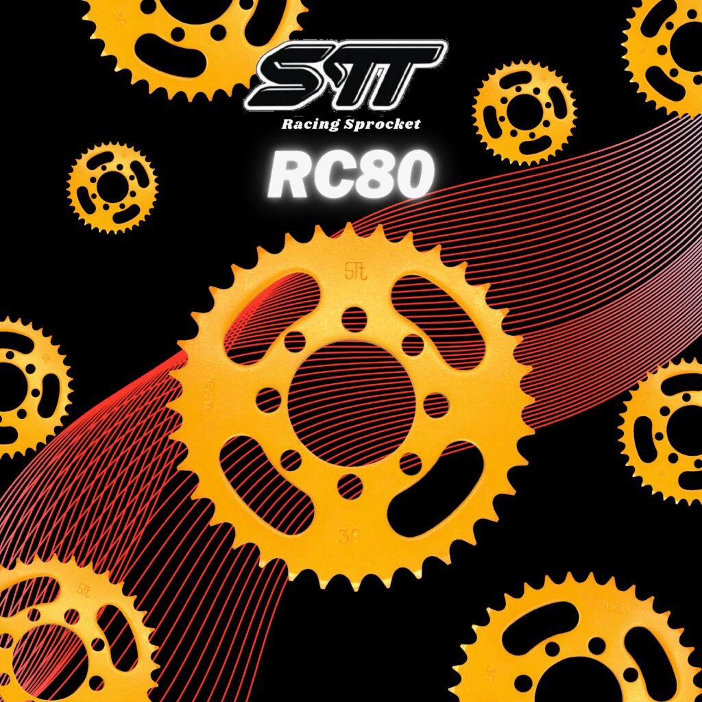 GOLD 428 – RC80 / RC110 / RG125 / RGV125 [SUZUKI] - STT-MDH SPROCKET