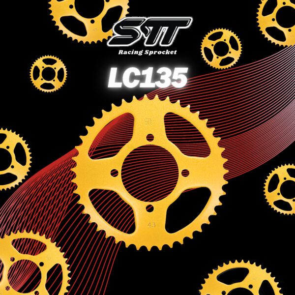 GOLD 428 - LC135 / LC135ES [YAMAHA] / LAGENDA105 / LAGENDA110 / RXZ / Y100 / Y110 / Y125ZR / Y110SRE / SRV / MATRIX SPORT [DEMAK] / EVO Z /
