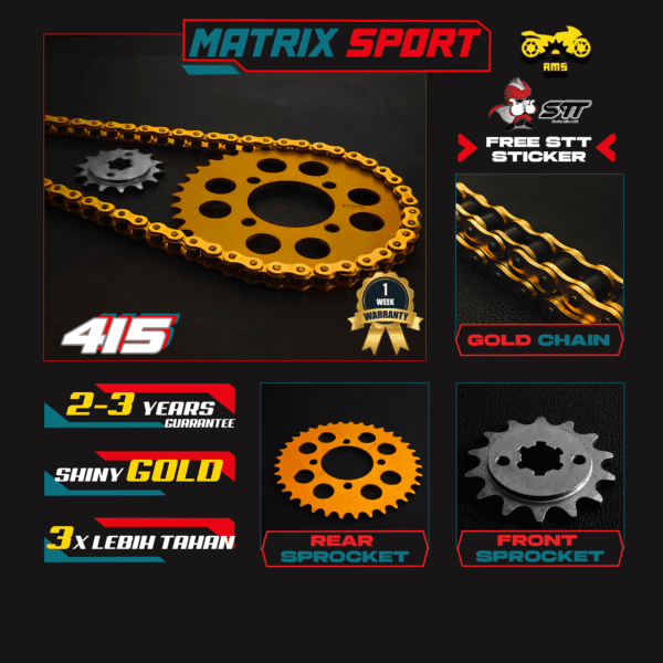GOLD SET 415 - MATRIX SPORT [DEMAK] / EVO Z