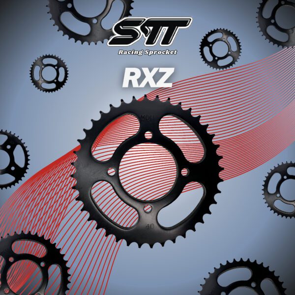 BLACK 428 - RXZ / SRL1110 / LAGENDA105 / Y110 / Y100 / Y110 SRE / SRV [YAMAHA] / MATRIX SPORT Z [DEMAK] / RX110 V13R [AVETA] / EVO-Z / LC135 V1 - V8 / LC135 ES [YAMAHA]